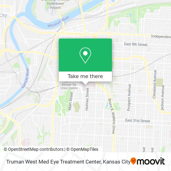 Mapa de Truman West Med Eye Treatment Center