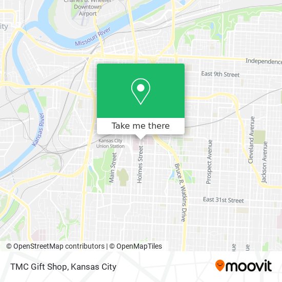 Mapa de TMC Gift Shop