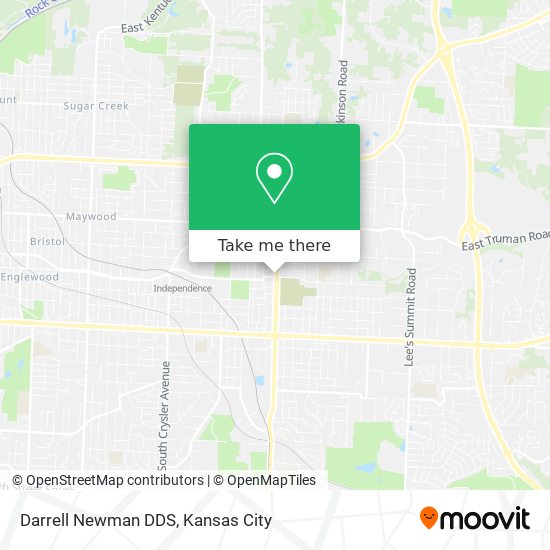 Darrell Newman DDS map