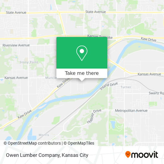 Owen Lumber Company map