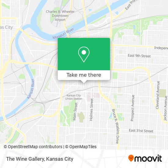 The Wine Gallery map