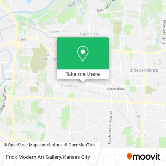 Frick Modern Art Gallery map