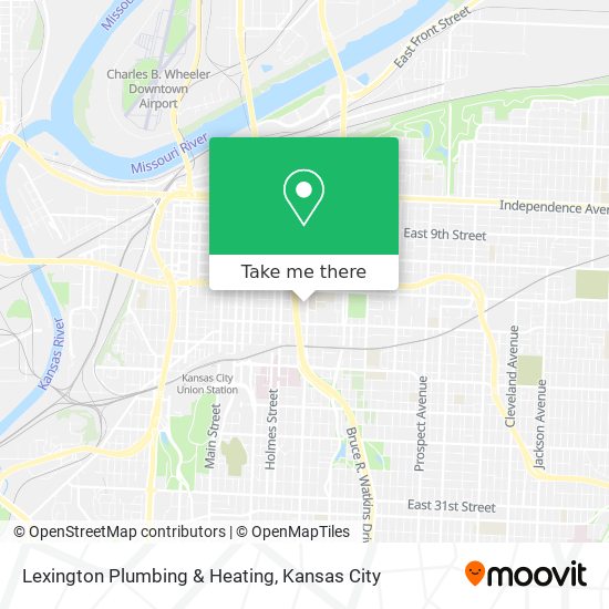 Mapa de Lexington Plumbing & Heating