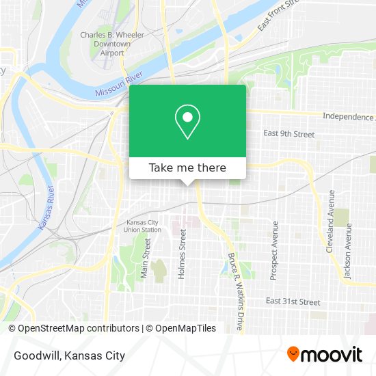 Goodwill map