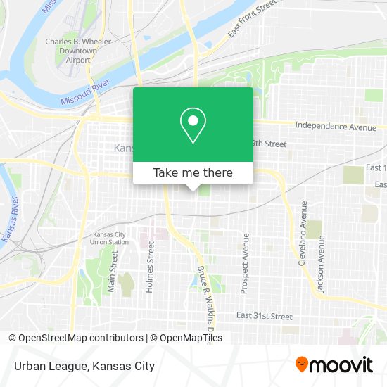 Urban League map