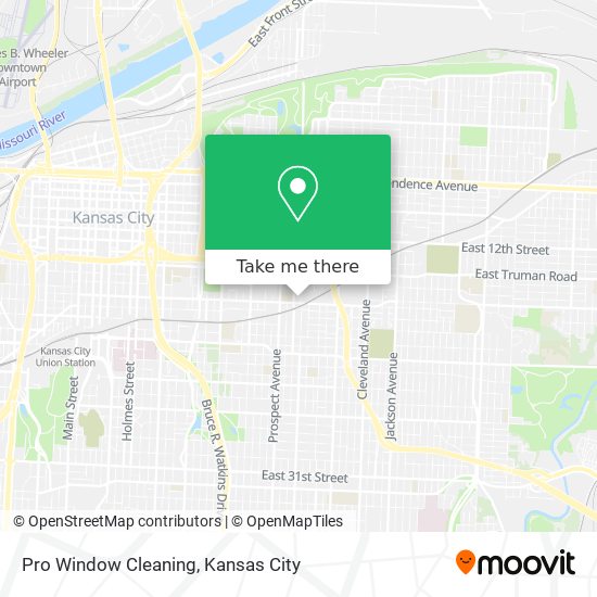 Pro Window Cleaning map