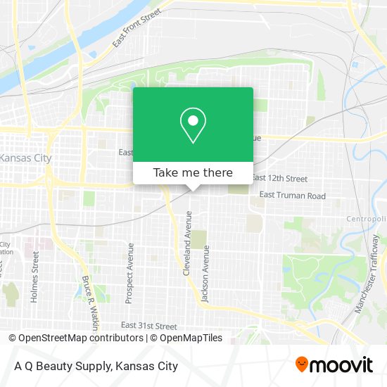 A Q Beauty Supply map