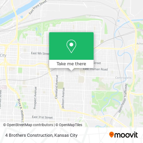 4 Brothers Construction map