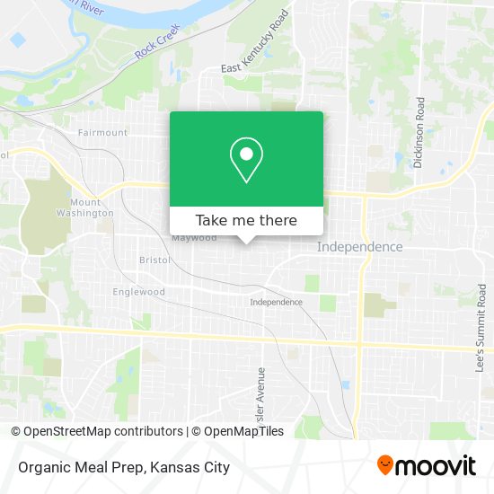 Organic Meal Prep map