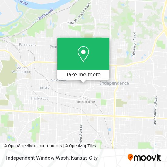 Independent Window Wash map