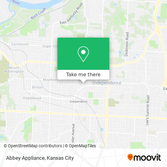 Abbey Appliance map