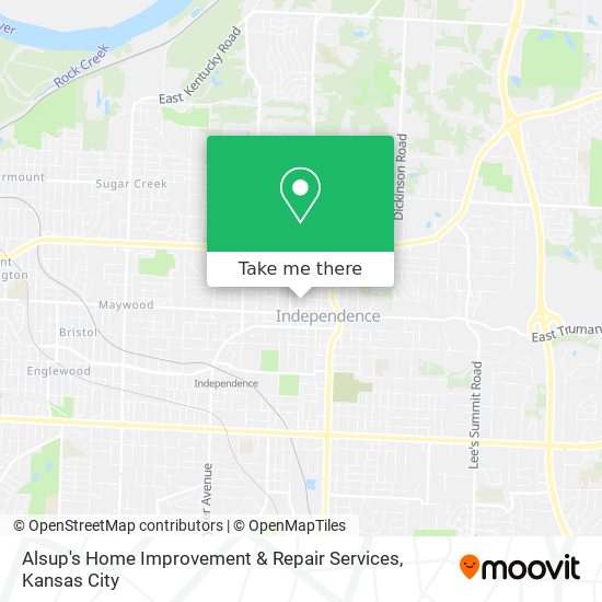 Alsup's Home Improvement & Repair Services map