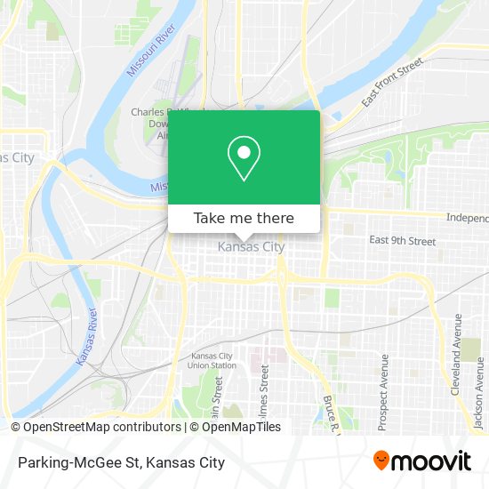 Parking-McGee St map