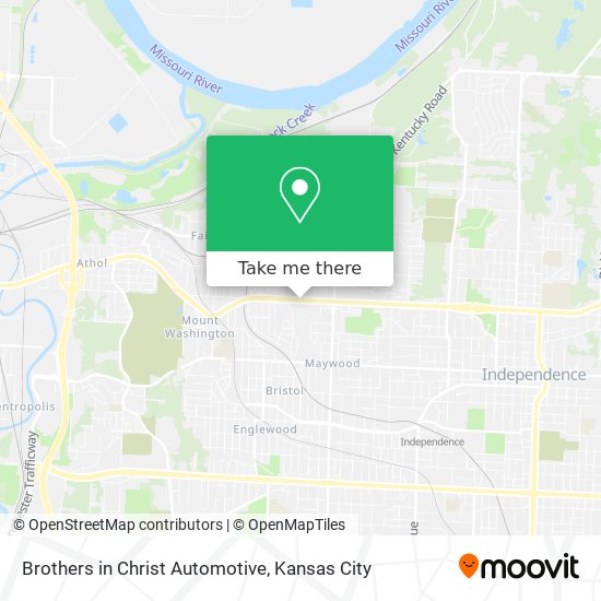 Brothers in Christ Automotive map