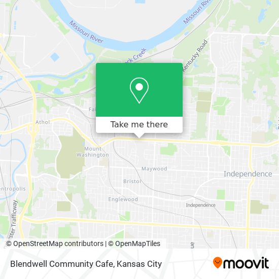 Blendwell Community Cafe map