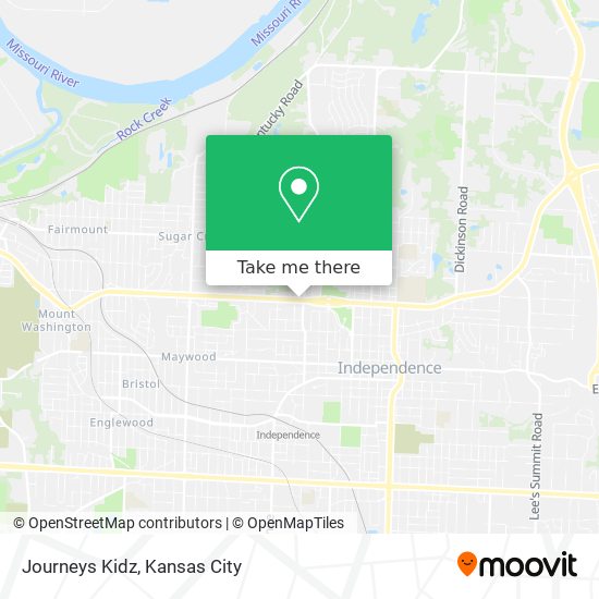 Journeys Kidz map