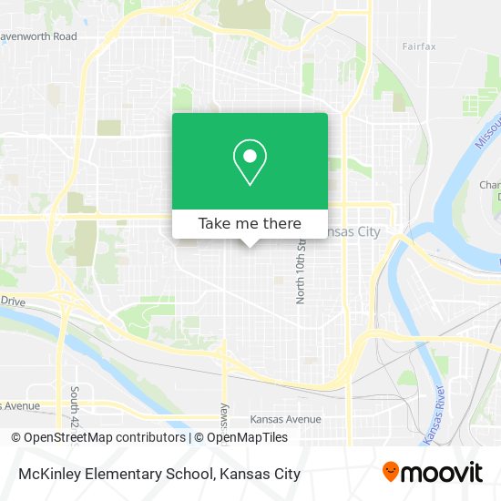 McKinley Elementary School map