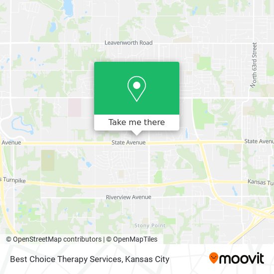 Best Choice Therapy Services map