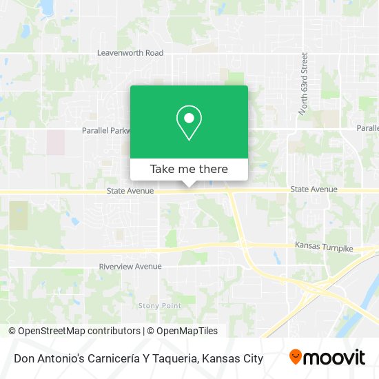 Don Antonio's Carnicería Y Taqueria map