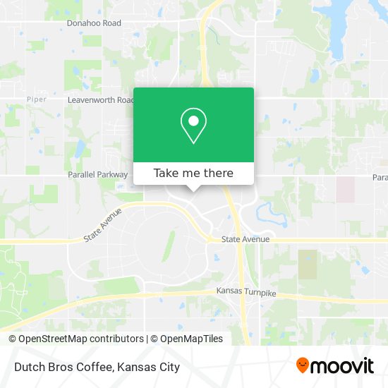 Dutch Bros Coffee map