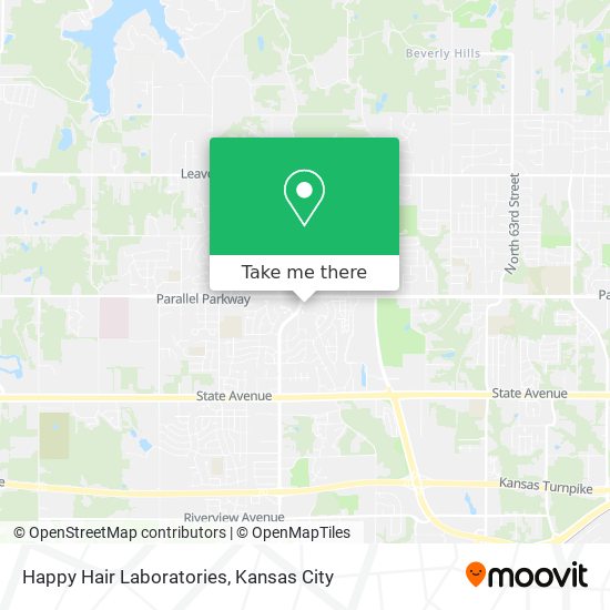 Mapa de Happy Hair Laboratories