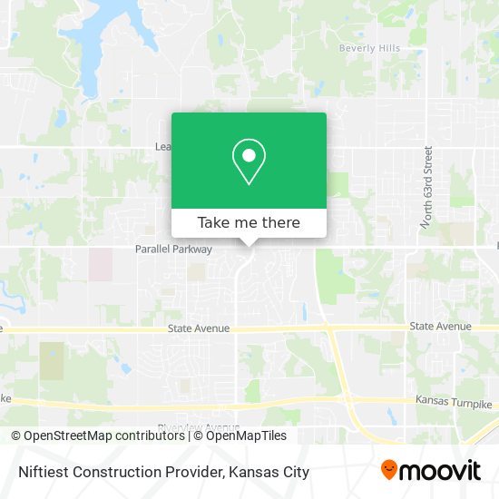 Niftiest Construction Provider map