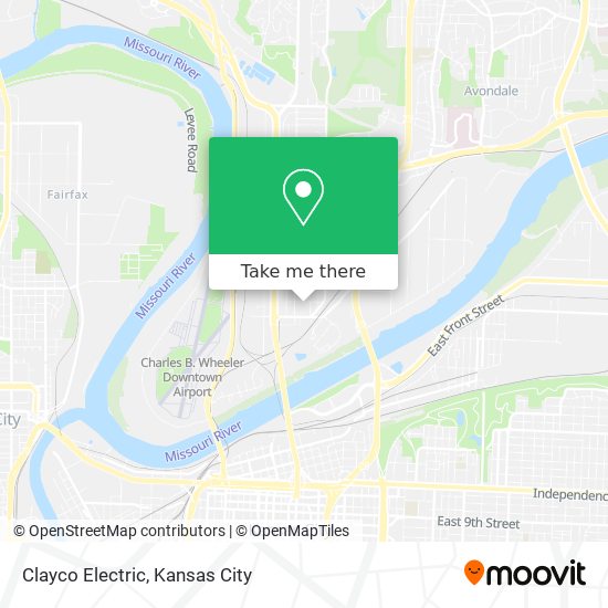 Clayco Electric map