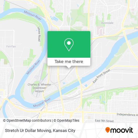 Stretch Ur Dollar Moving map