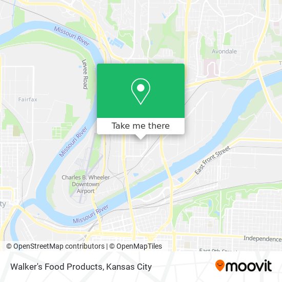Mapa de Walker's Food Products