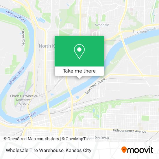 Wholesale Tire Warehouse map