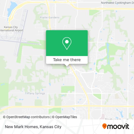 New Mark Homes map