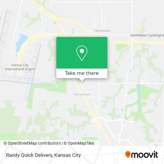 Randy Quick Delivery map