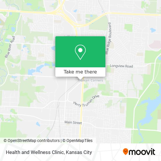 Health and Wellness Clinic map