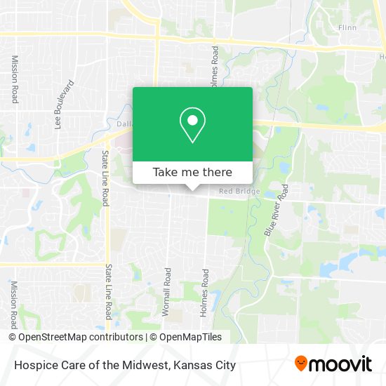 Mapa de Hospice Care of the Midwest