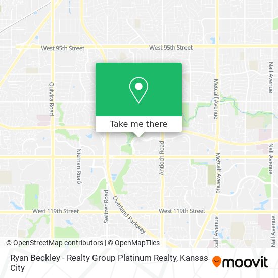 Ryan Beckley - Realty Group Platinum Realty map