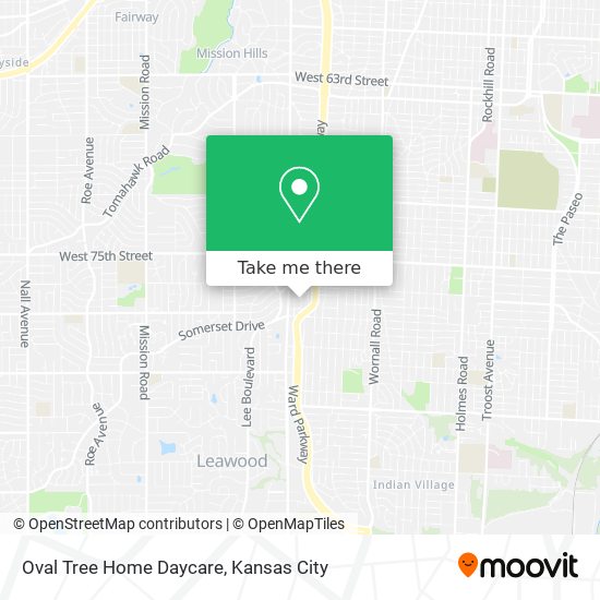 Oval Tree Home Daycare map