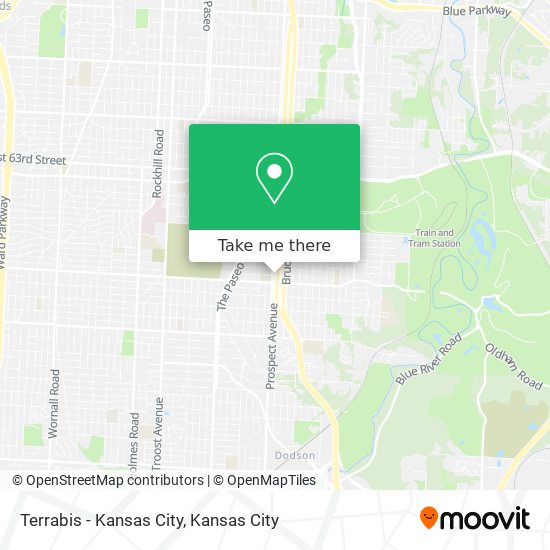 Mapa de Terrabis - Kansas City