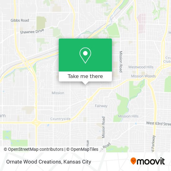 Ornate Wood Creations map
