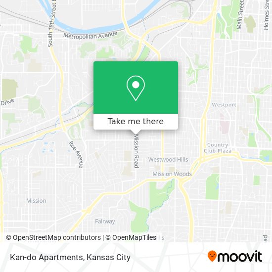 Kan-do Apartments map