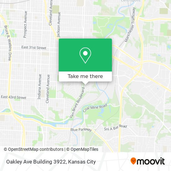 Mapa de Oakley Ave Building 3922