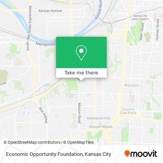 Economic Opportunity Foundation map