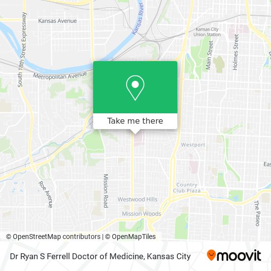 Dr Ryan S Ferrell Doctor of Medicine map