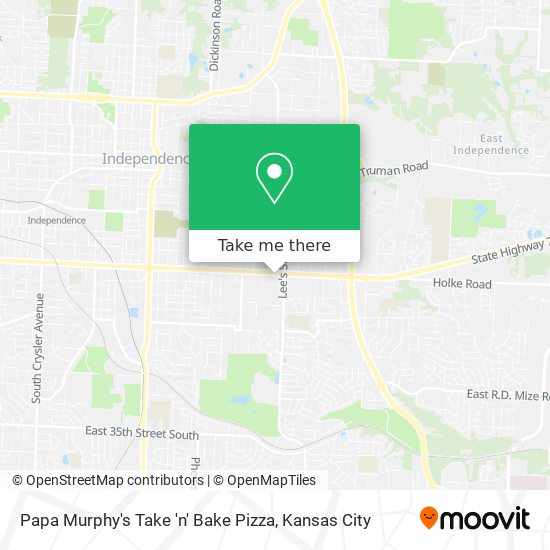 Papa Murphy's Take 'n' Bake Pizza map