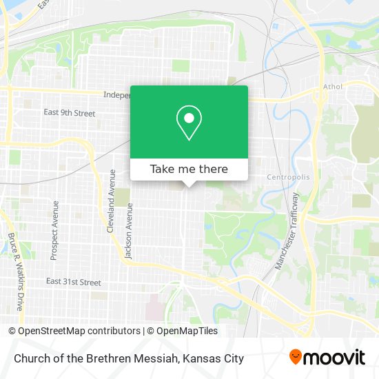 Church of the Brethren Messiah map