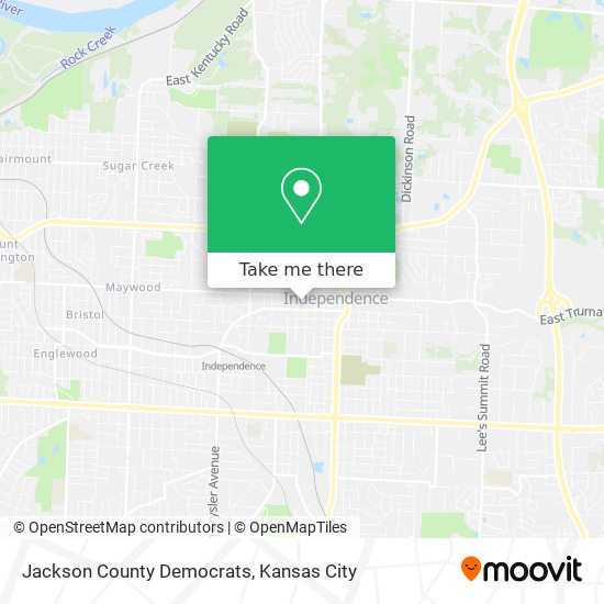 Jackson County Democrats map