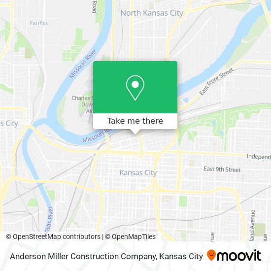 Anderson Miller Construction Company map