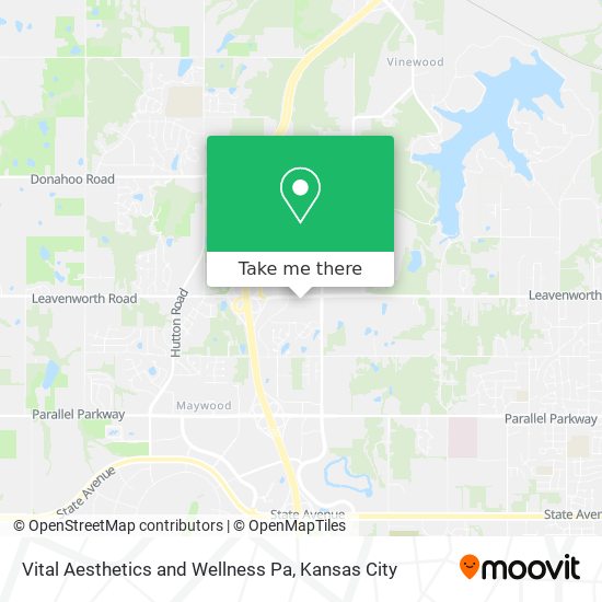 Vital Aesthetics and Wellness Pa map