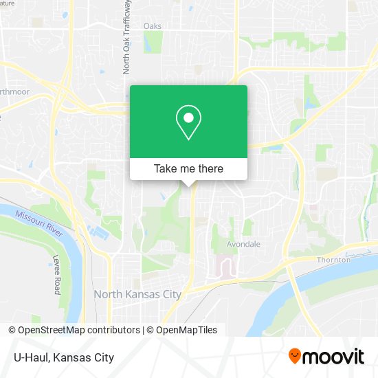 U-Haul map