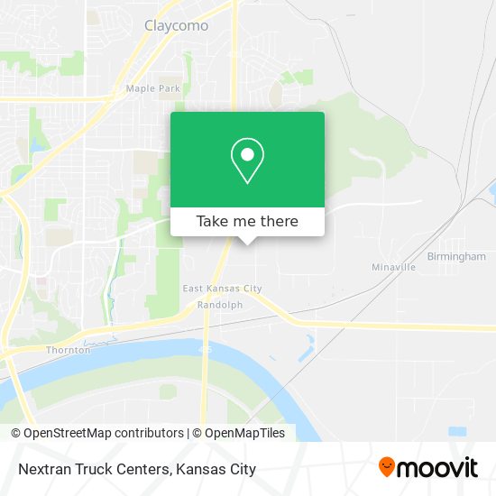 Mapa de Nextran Truck Centers