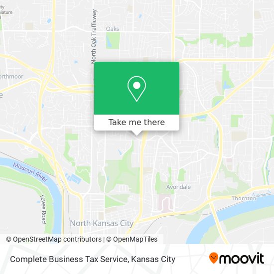 Complete Business Tax Service map